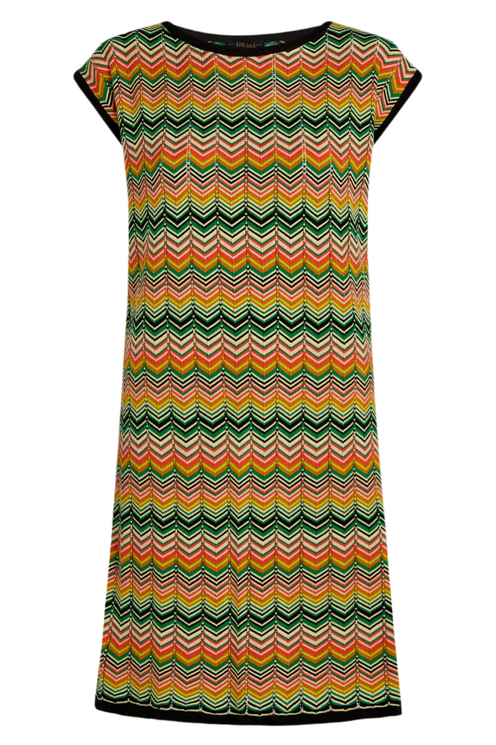 King Louie Delfina Dress Penny Zigzag