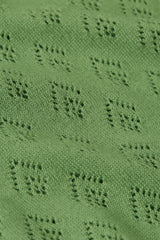 King Louie Double V Top Mateo Knit Jade Green #farve_jade-green