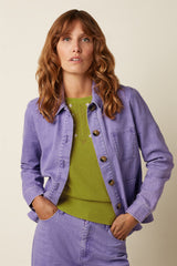 King Louie Ellen Jacket Colored Denim