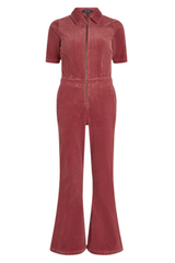 King Louie Garbo Flare Jumpsuit Corduroy