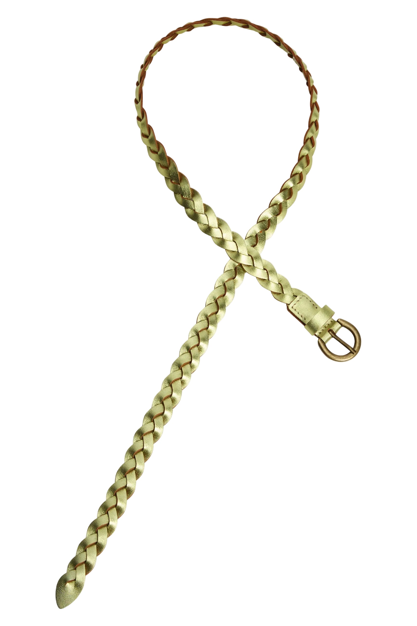 King Louie Glitter Braid Belt