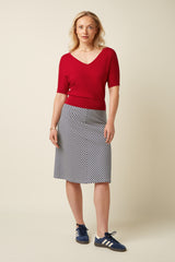 King Louie Juno Panel Skirt Mariniere Stripe