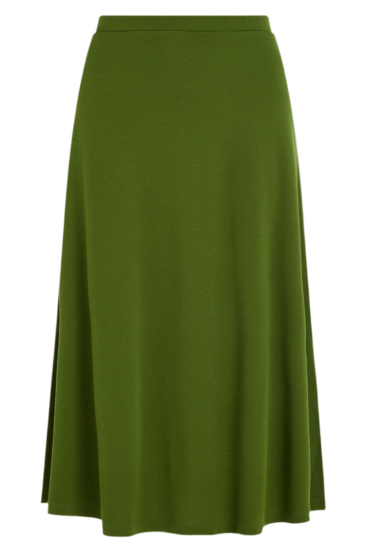 King Louie Juno Skirt Milano Crepe - Olive Green-King Louie-Sophies.dk #farve_olive-green