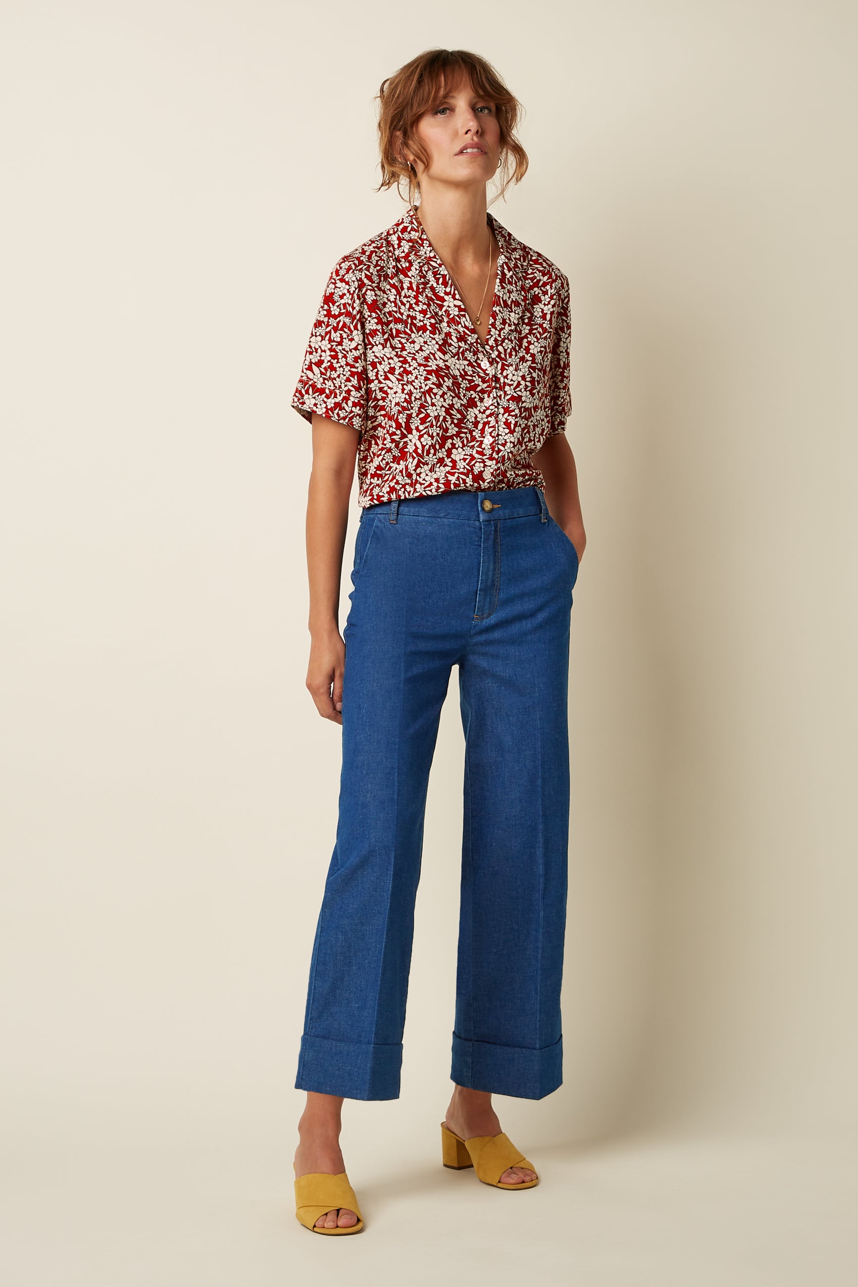King Louie Lisa Culotte Chambray