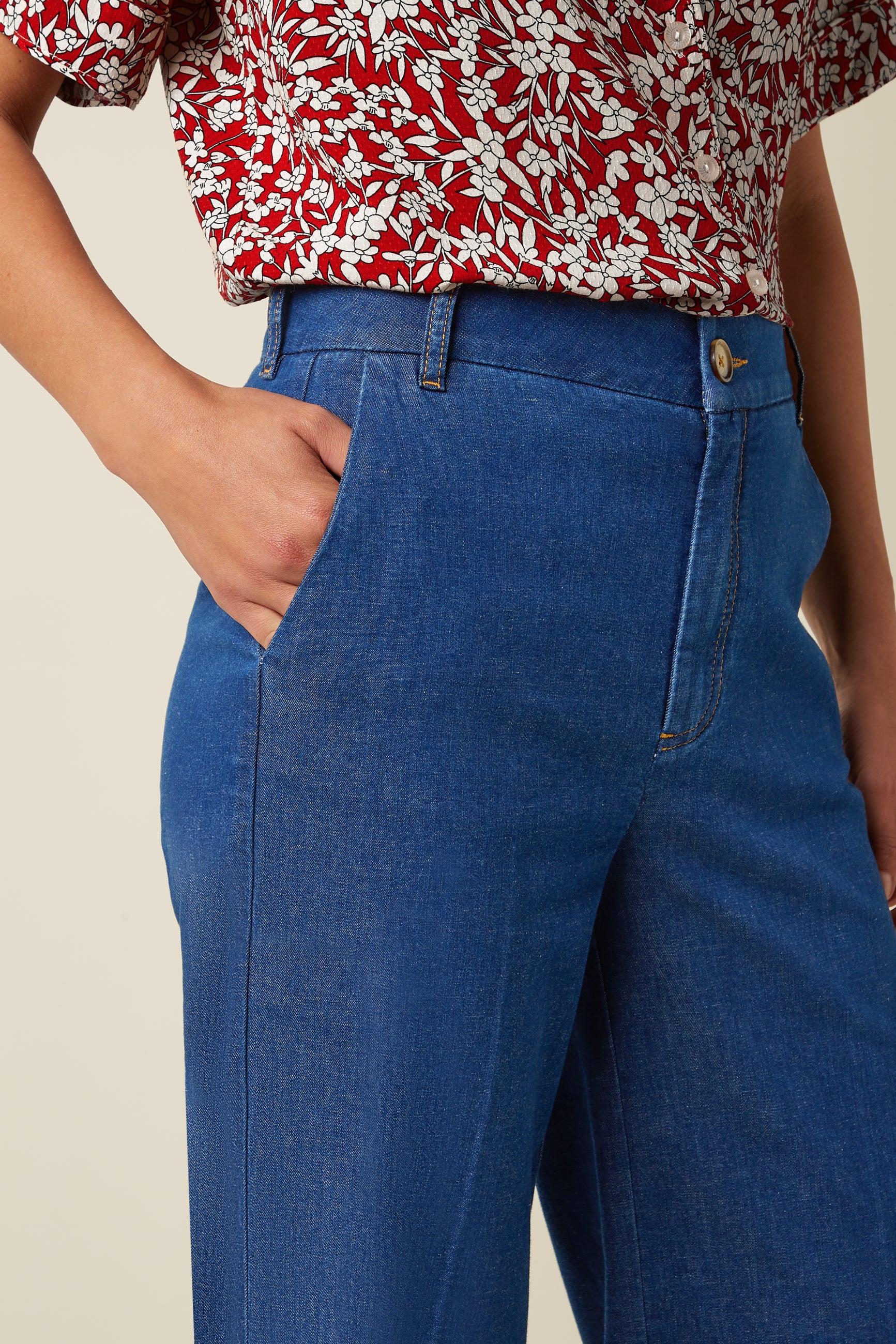 King Louie Lisa Culotte Chambray