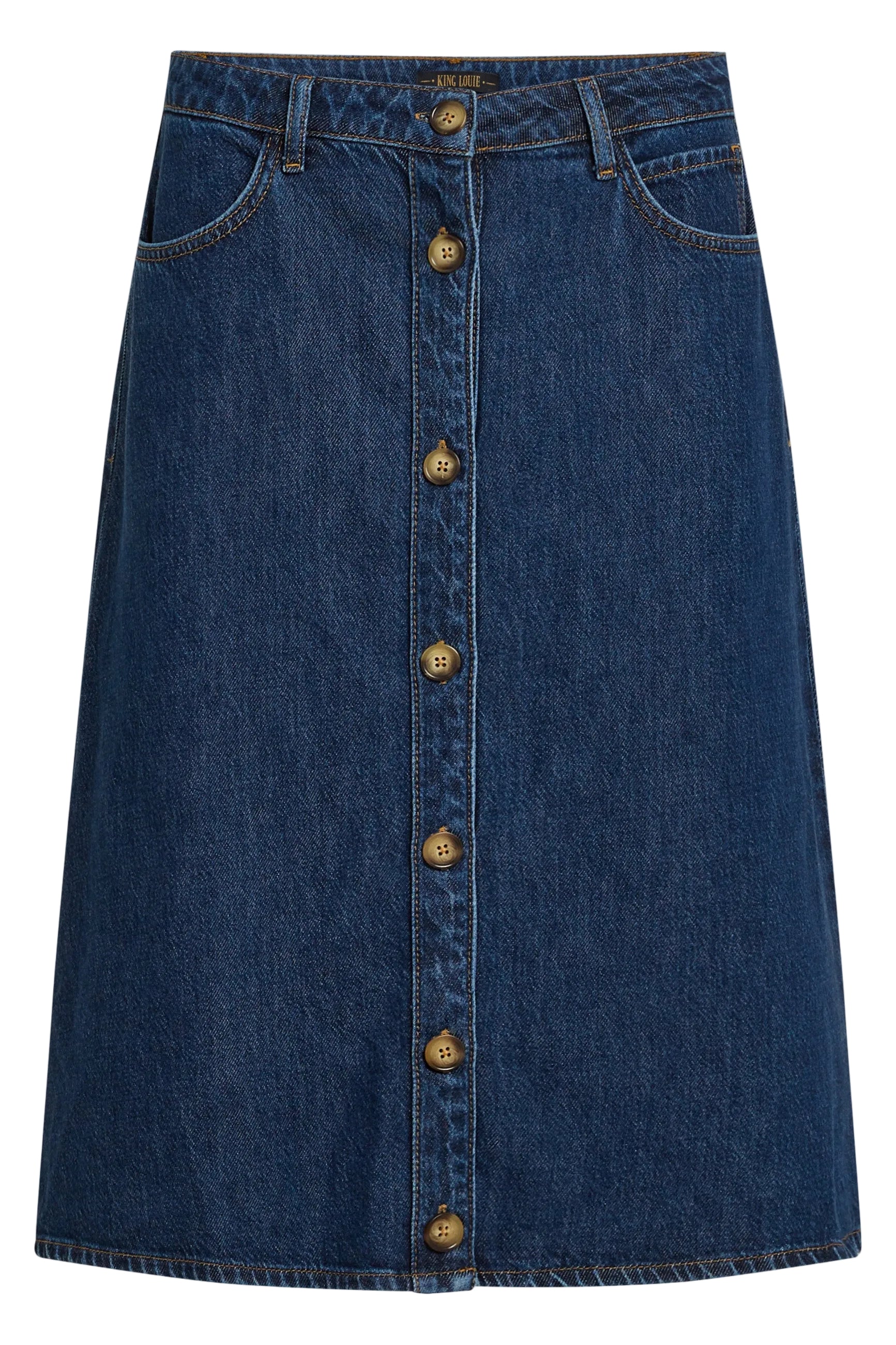 King Louie Marie Skirt Playa Denim