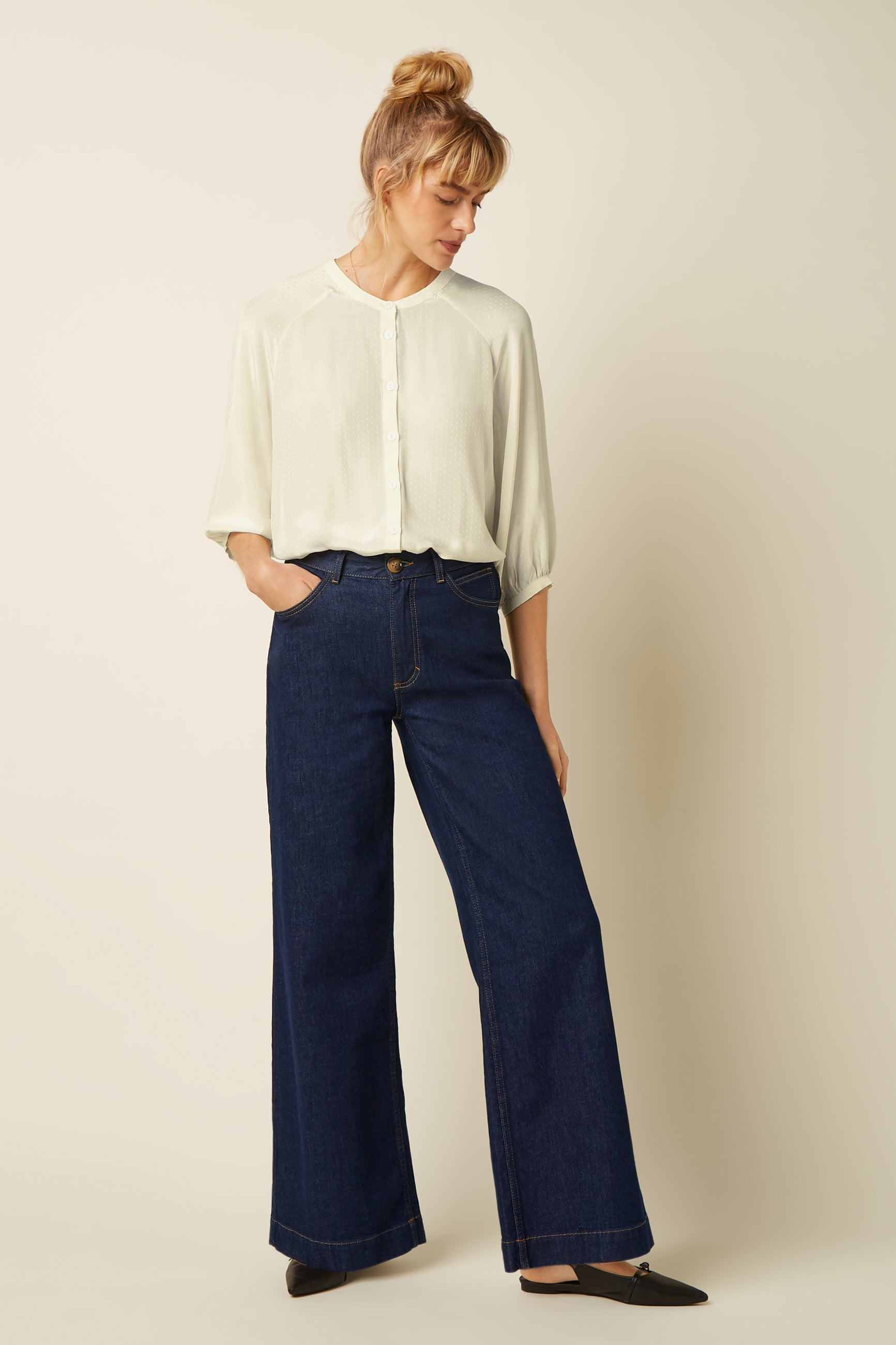 King Louie Paige Pants Onyx Denim