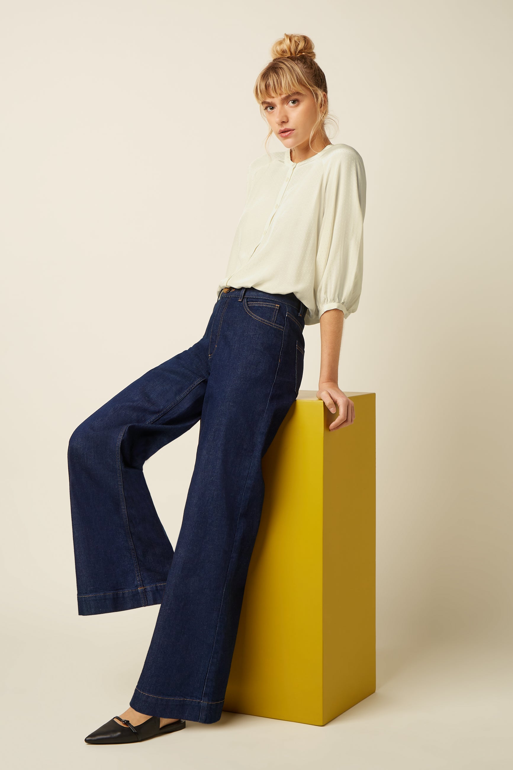 King Louie Paige Pants Onyx Denim