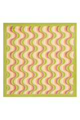 King Louie Scarf Satin Jiggy #farve_dark-citron
