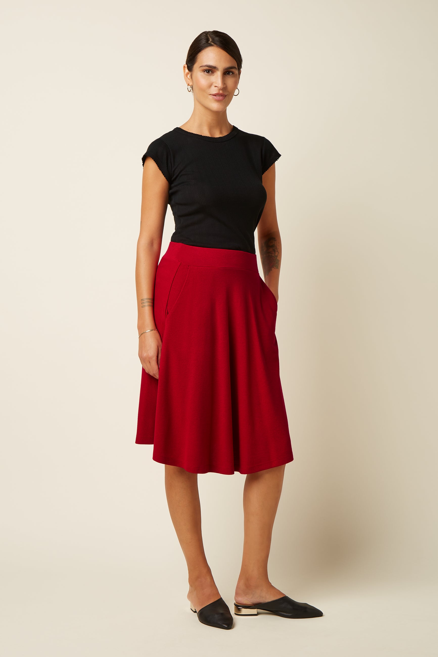 King Louie Serena Skirt Milano Crepe