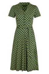 King Louie Sheeva Dress Touche #farve_beacon-blue