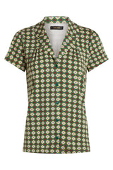 King Louie Tex Blouse Jade