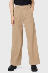 Klitmøller Lydia Jumbo Corduroy Pant #farve_sand