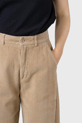 Klitmøller Lydia Jumbo Corduroy Pant #farve_sand