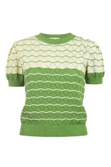 Palava Eve Knitted Top Green Shell #farve_green-shell