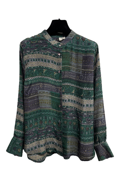 Cofur #636 Silke Skjorte Oversize