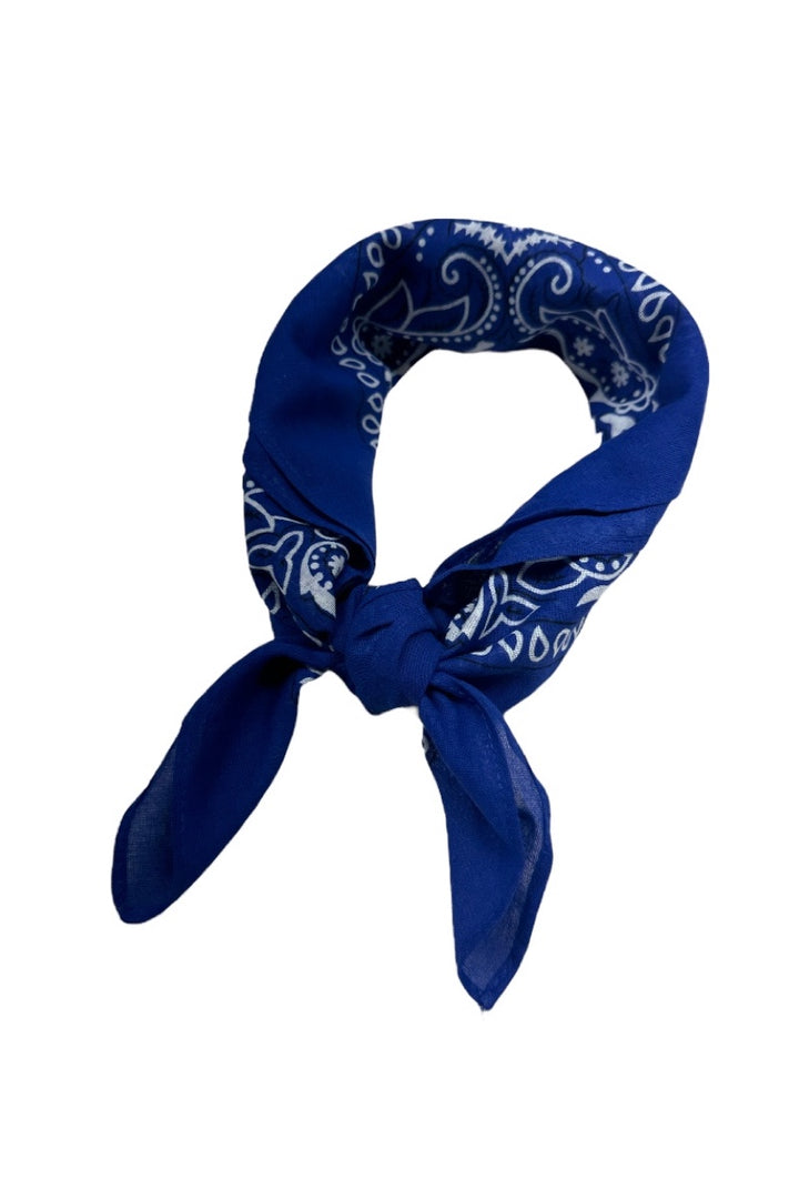 Sophies Bandana Tørklæde #farve_cobalt