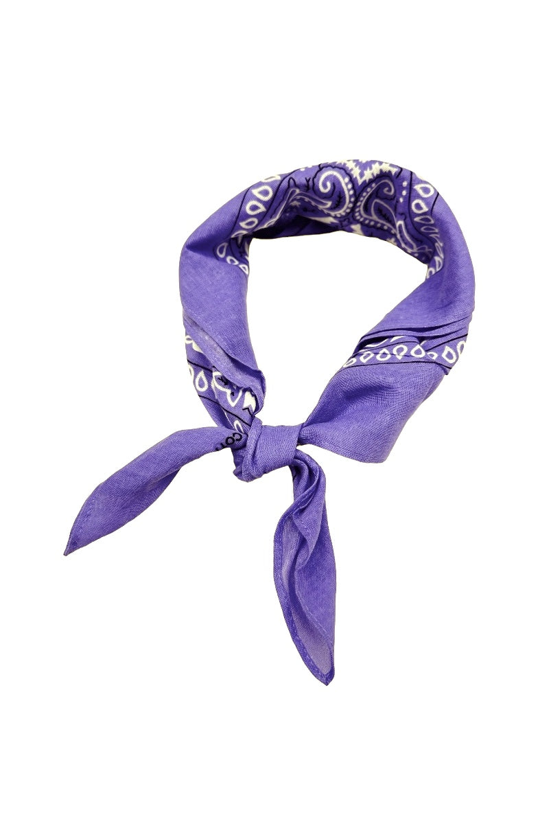 Sophies Bandana Tørklæde #farve_lilac