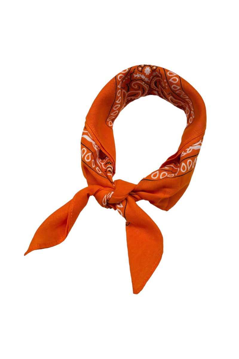 Sophies Bandana Tørklæde #farve_orange
