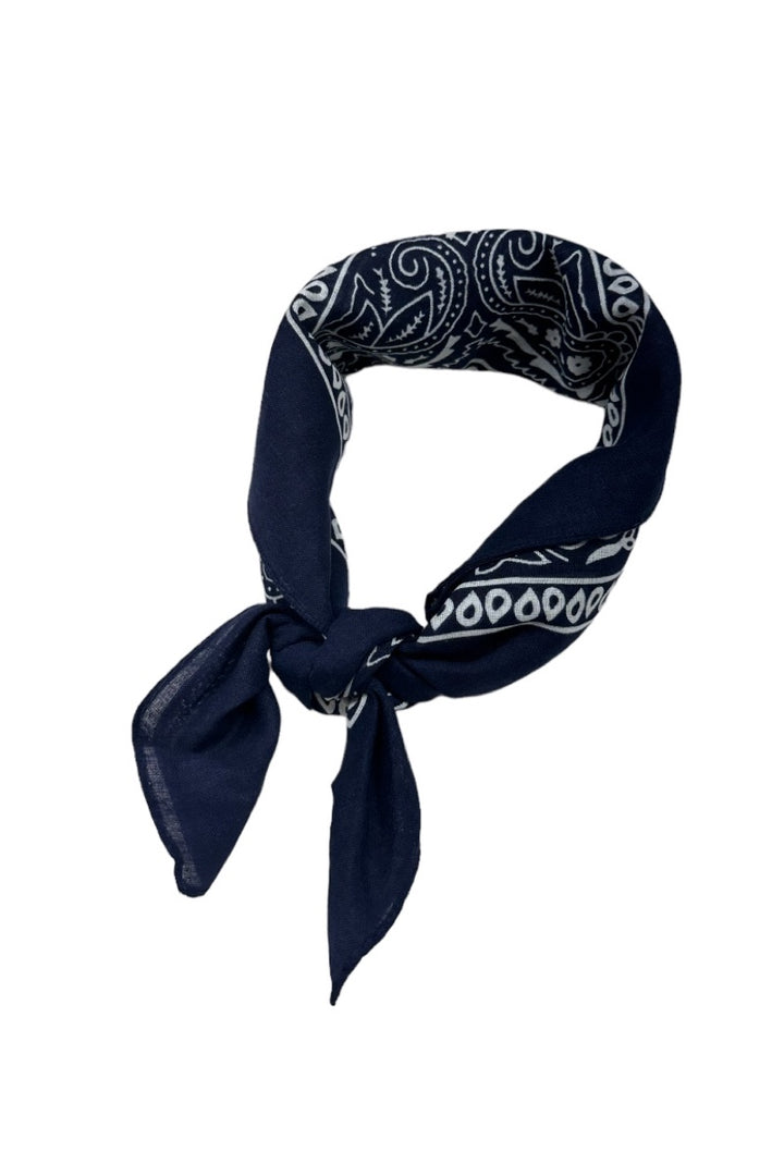 Sophies Bandana Tørklæde #farve_navy