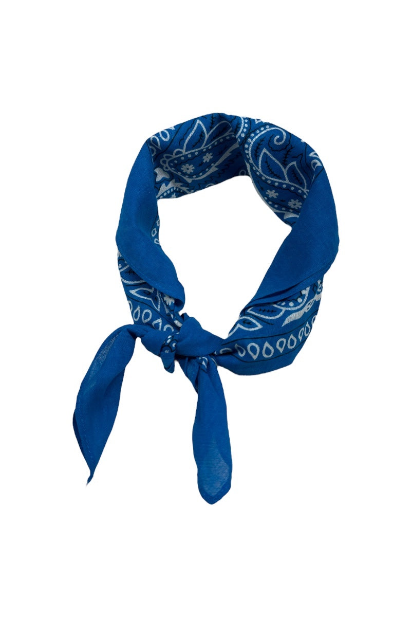 Sophies Bandana Tørklæde #farve_otalio-blue