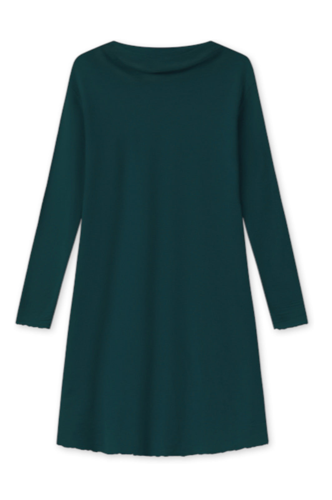 Blusbar A-Line Dress Denim #farve_bottle-green