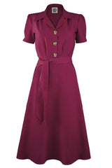 Pretty Retro Shirt Dress
