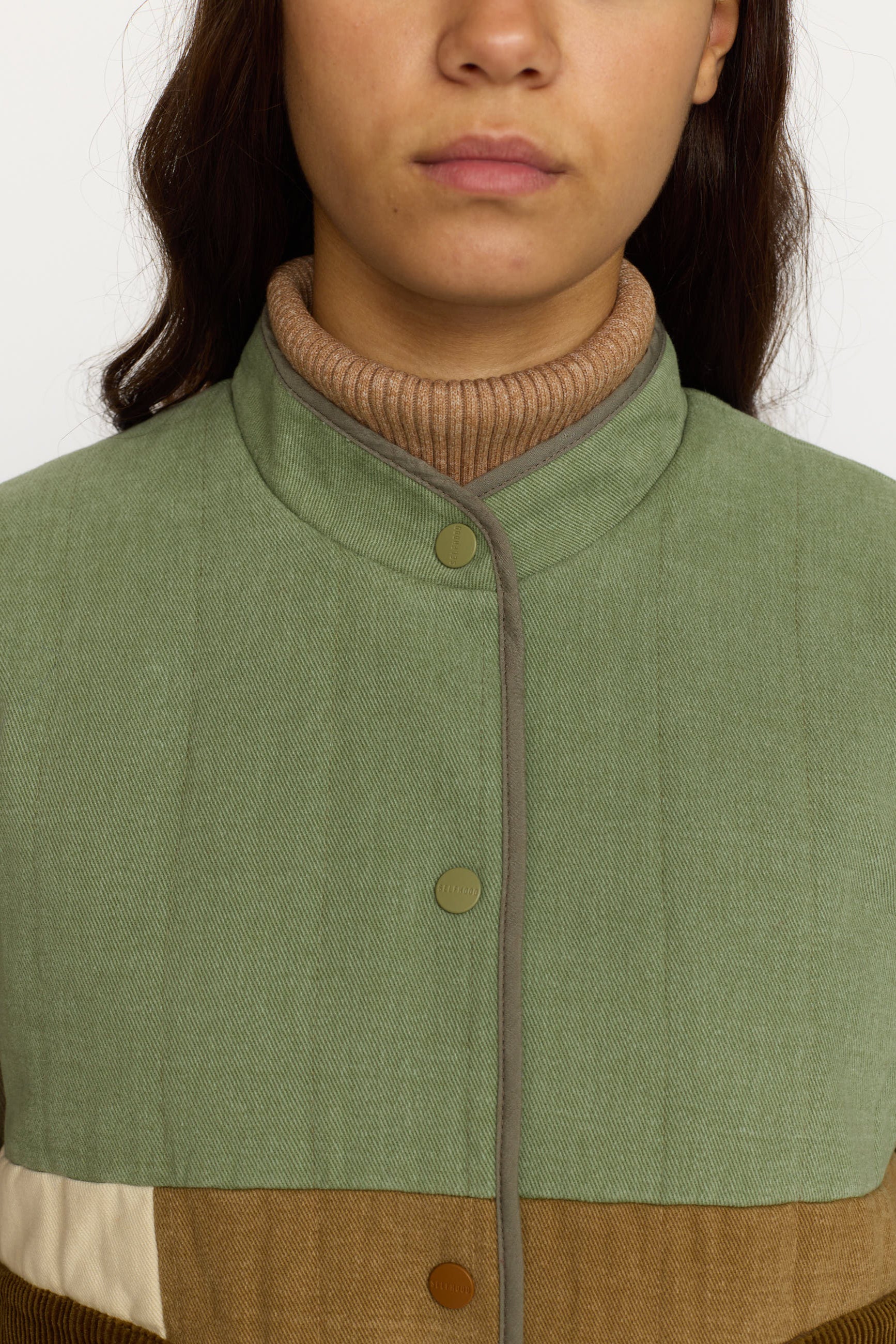 Selfhood Quilted Patchwork Jacket