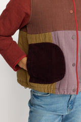 Selfhood Quilted Patchwork Jacket