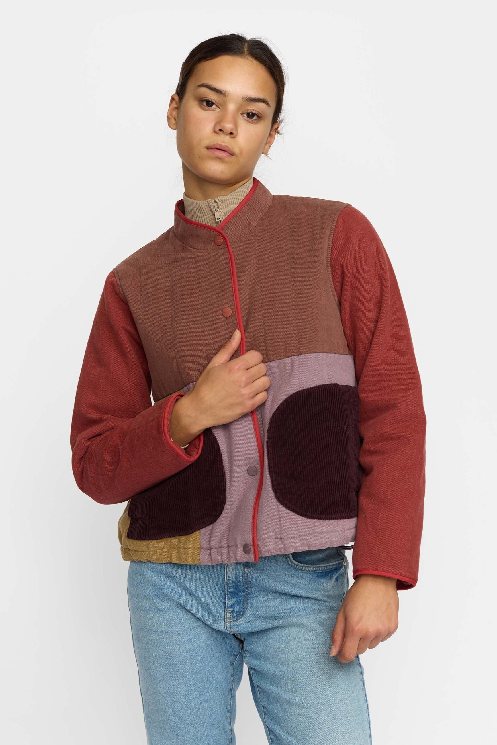 Selfhood Quilted Patchwork Jacket