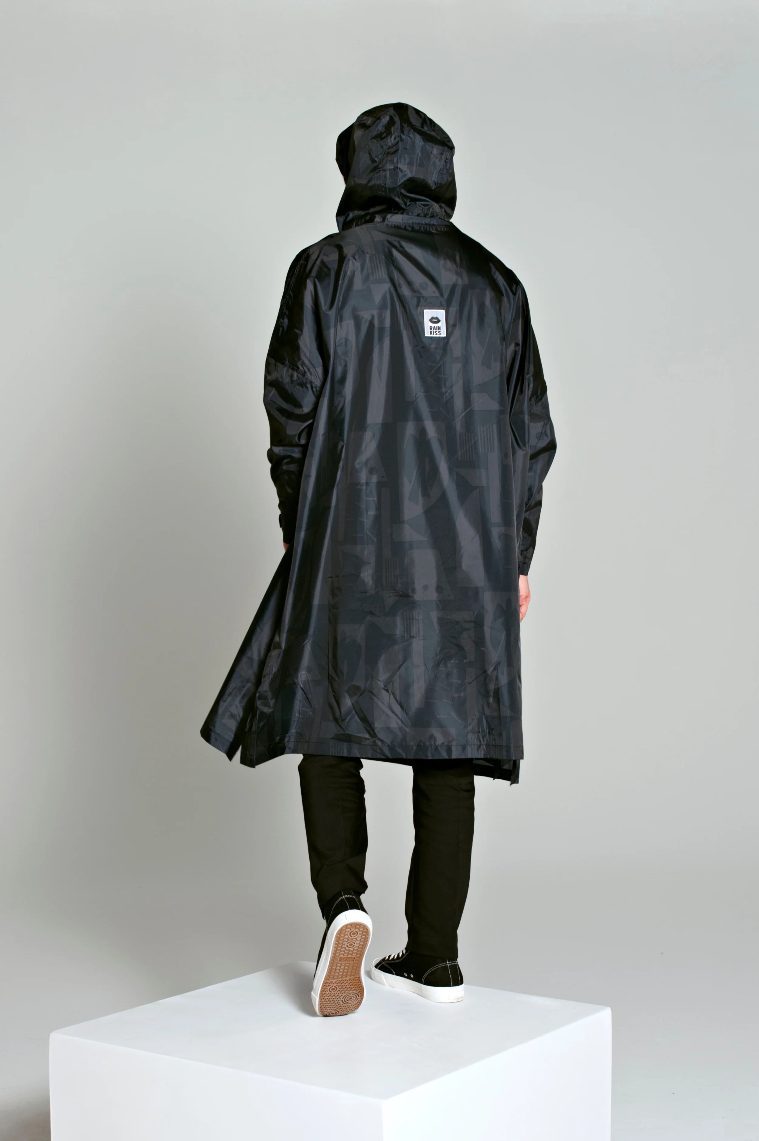 Rainkiss Rain Poncho - Black Camo