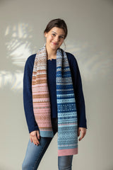 Eribé Alloa Fairisle Scarf