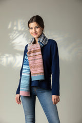 Eribé Alloa Fairisle Scarf