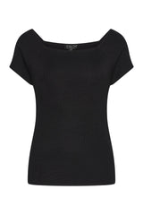 Zilch Bambus Top Sort - Sophies.dk #farve_black