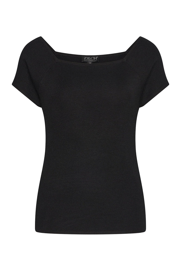 Zilch Bambus Top Sort - Sophies.dk #farve_black