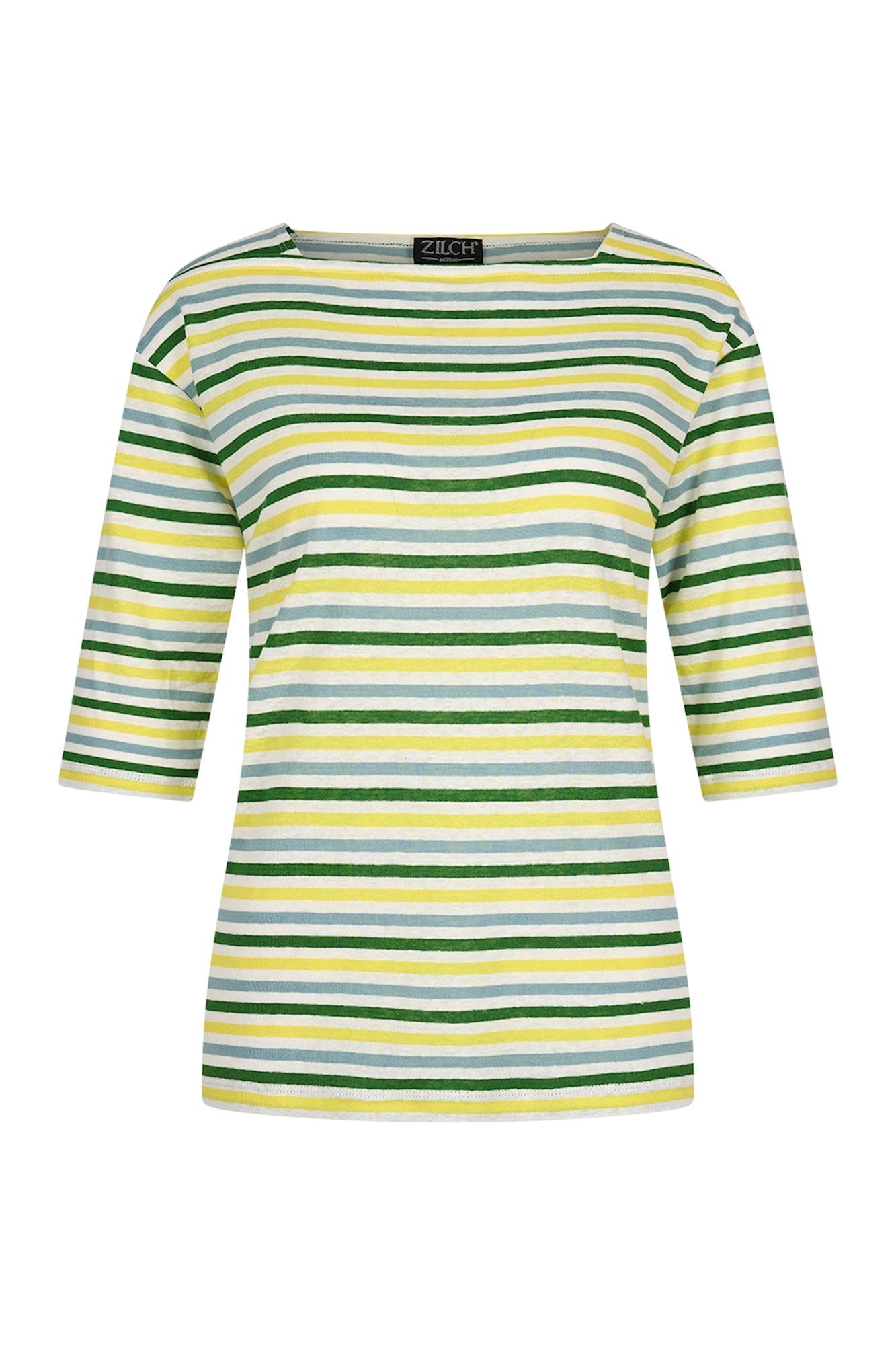 Zilch Hør T-shirt #farve_green