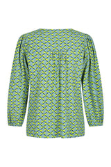 Zilch V-hals Bluse Rectangle