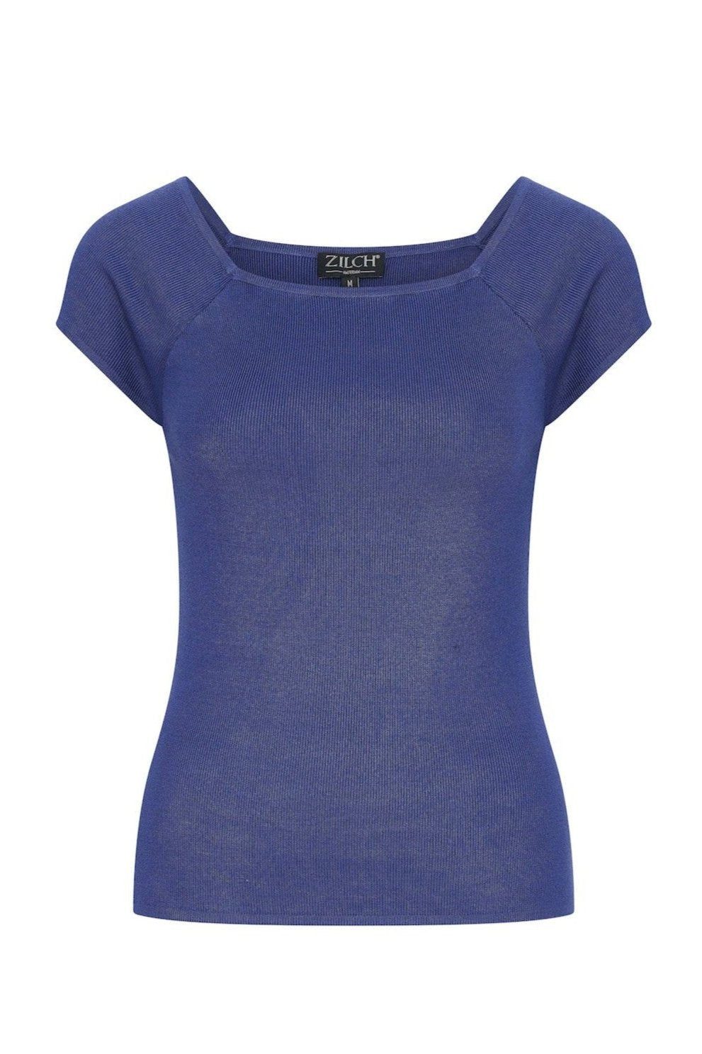 Zilch Bambus Top Sort - Sophies.dk #farve_lavender-blue