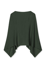 Sibin Linnebjerg Paris Poncho Army Grøn