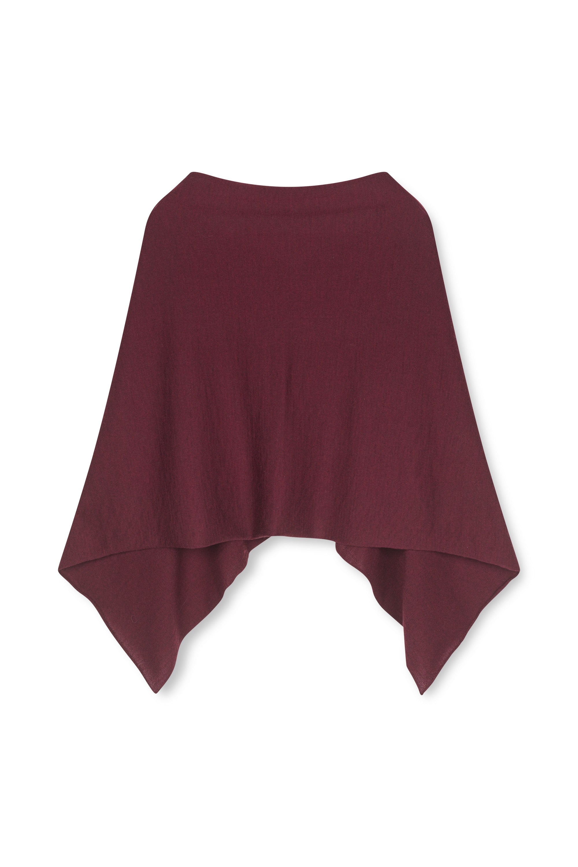 Sibin Linnebjerg Paris Poncho Burgundy