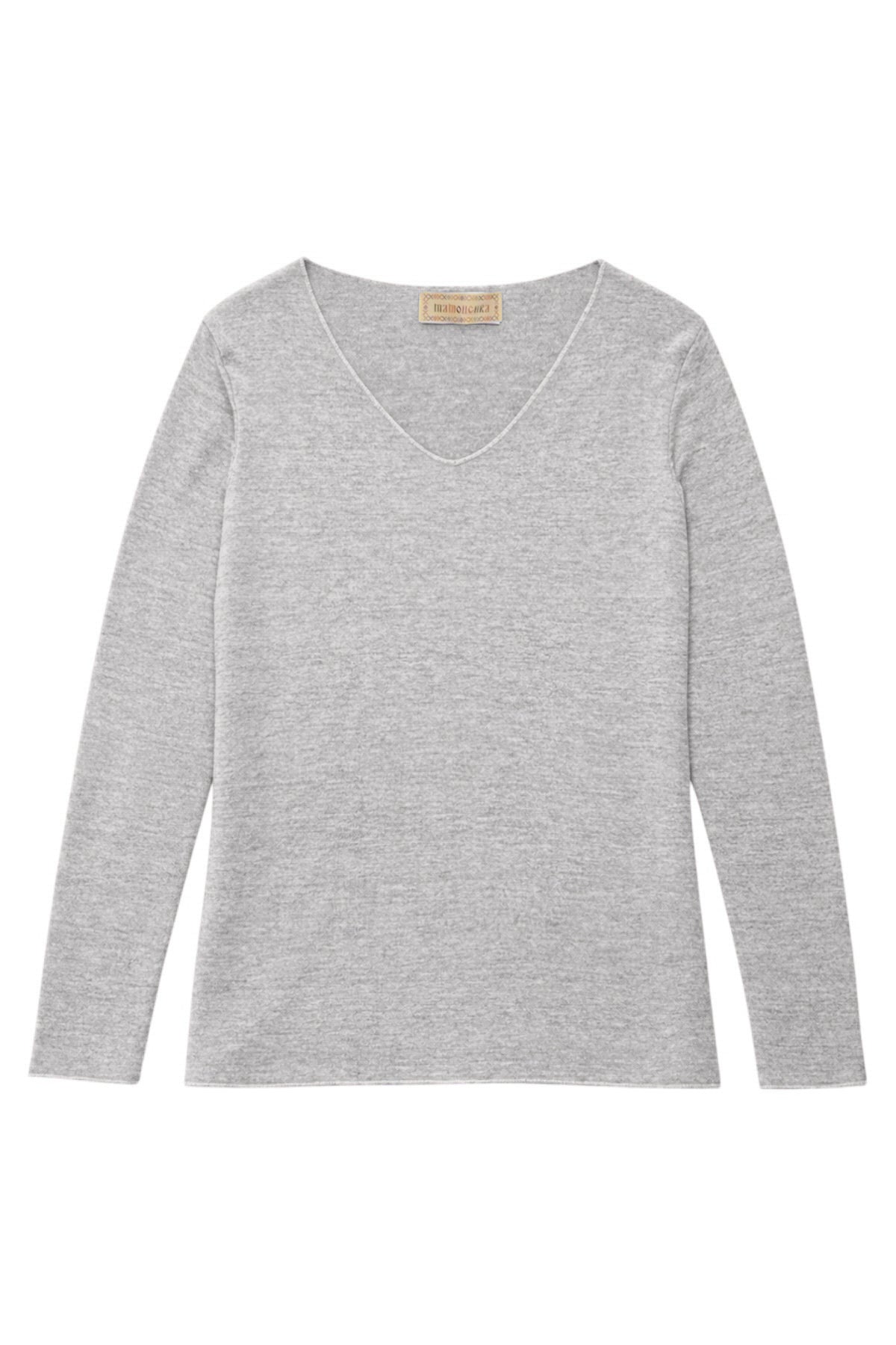 Sophies Langærmet V-hals Top