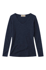 Sophies Langærmet V-hals Top