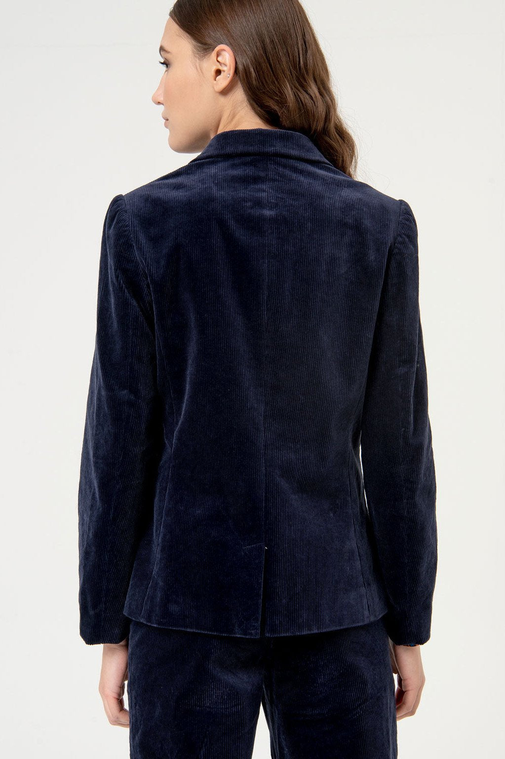Surkana Nepa Blazer Corduroy #farve_navy