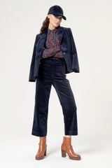 Surkana Nepa Blazer Corduroy #farve_navy