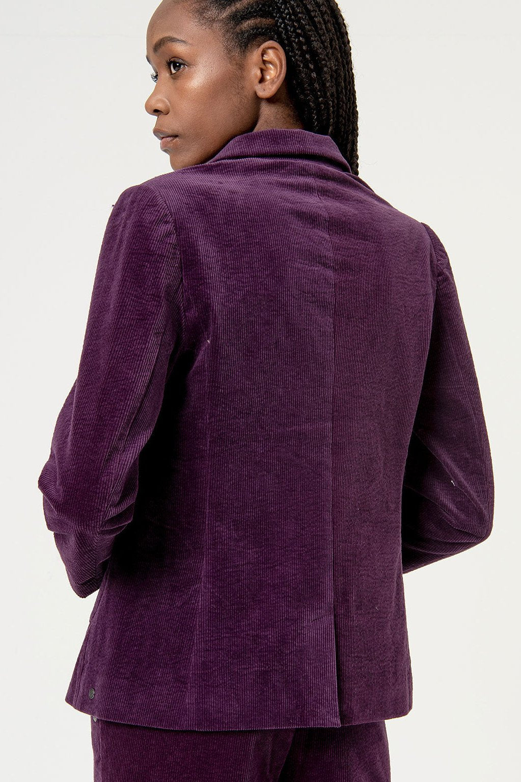 Surkana Nepa Blazer Corduroy #farve_purple