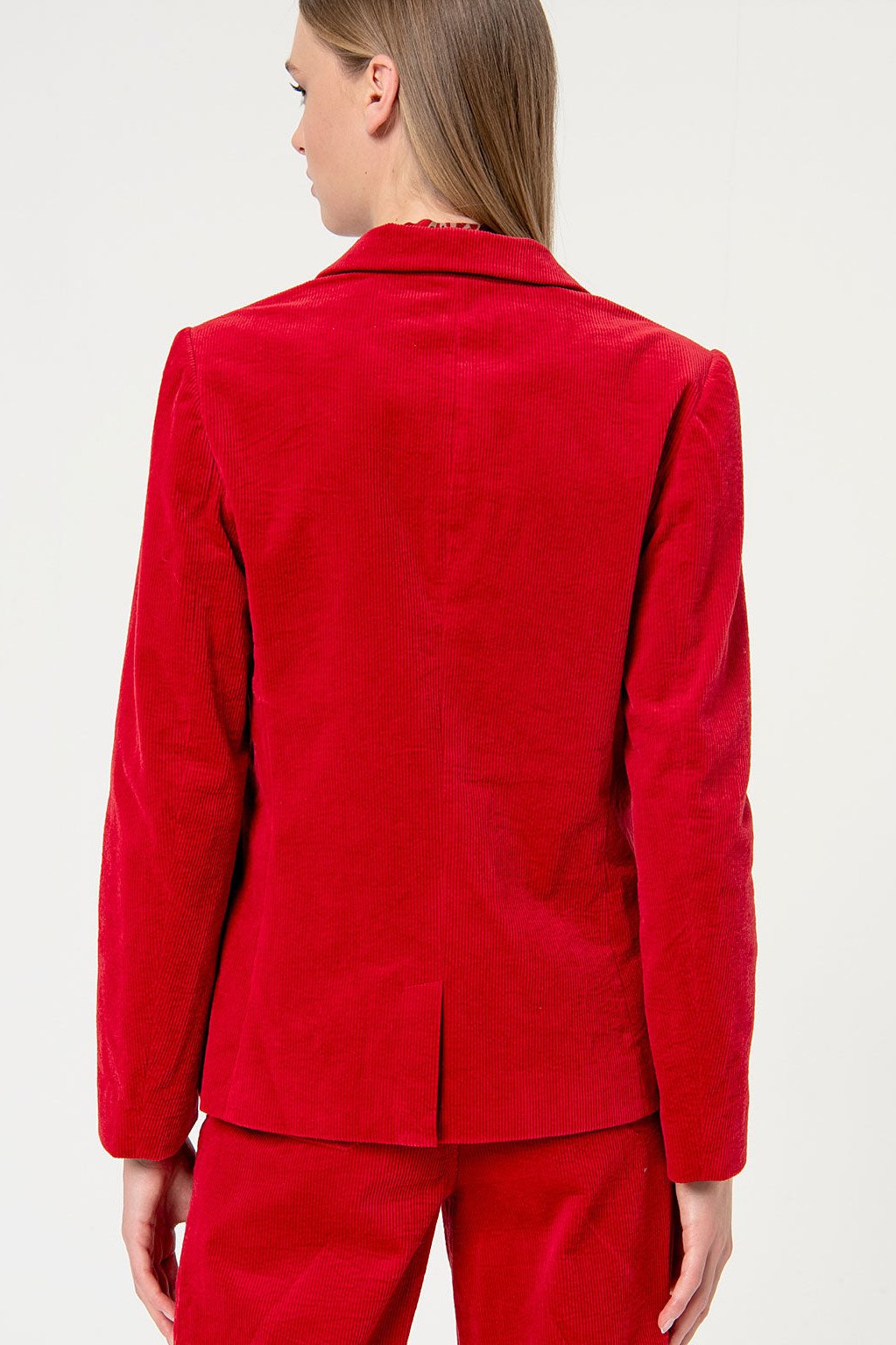 Surkana Nepa Blazer Corduroy #farve_red