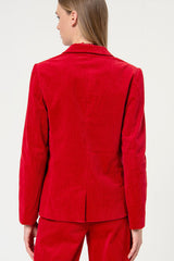 Surkana Nepa Blazer Corduroy #farve_red