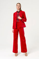 Surkana Nepa Blazer Corduroy #farve_red