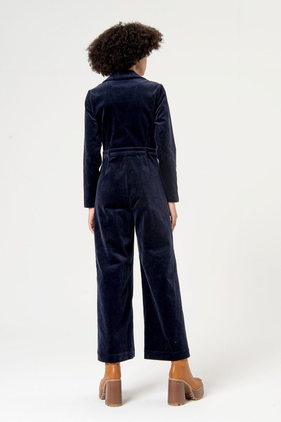 Surkana Semo Jumpsuit Corduroy #farve_navy