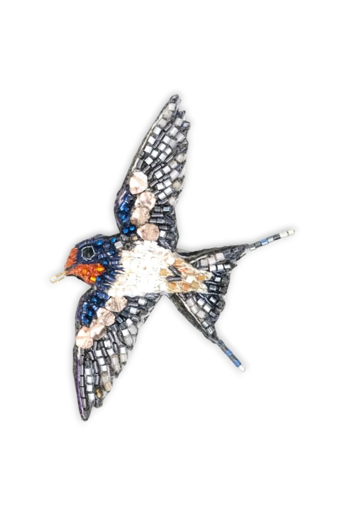 Trovelore Svale Broche Fork-tailed Swallow Brooch Pin
